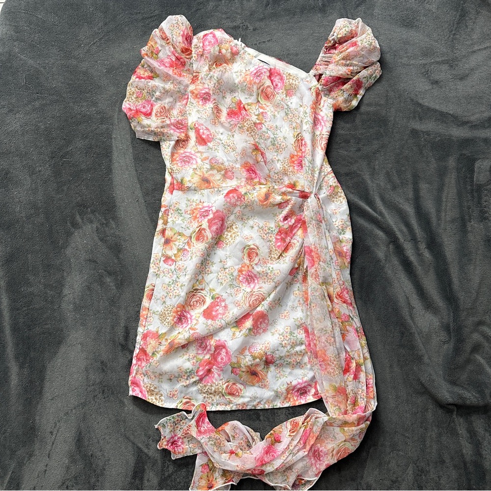 Off the shoulder floral dress from PTL